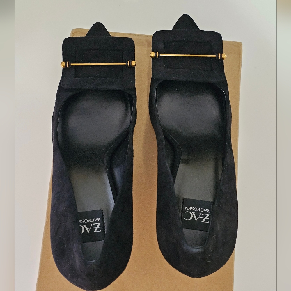 Zac Posen Nia Buckle Pumps - Picture 6 of 9